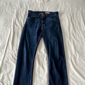 Men’s wrangler slim straight jeans 31x32
